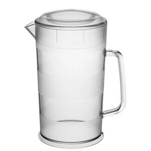 CAMBRO NSF Certified 64oz 2L Plastic Pitcher Set of 2 Twist Pour Lid USA Made